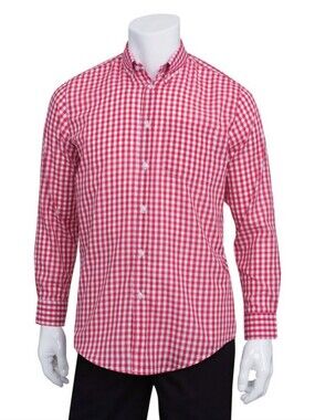 NWT Gingham Button-Down Dress Shirt